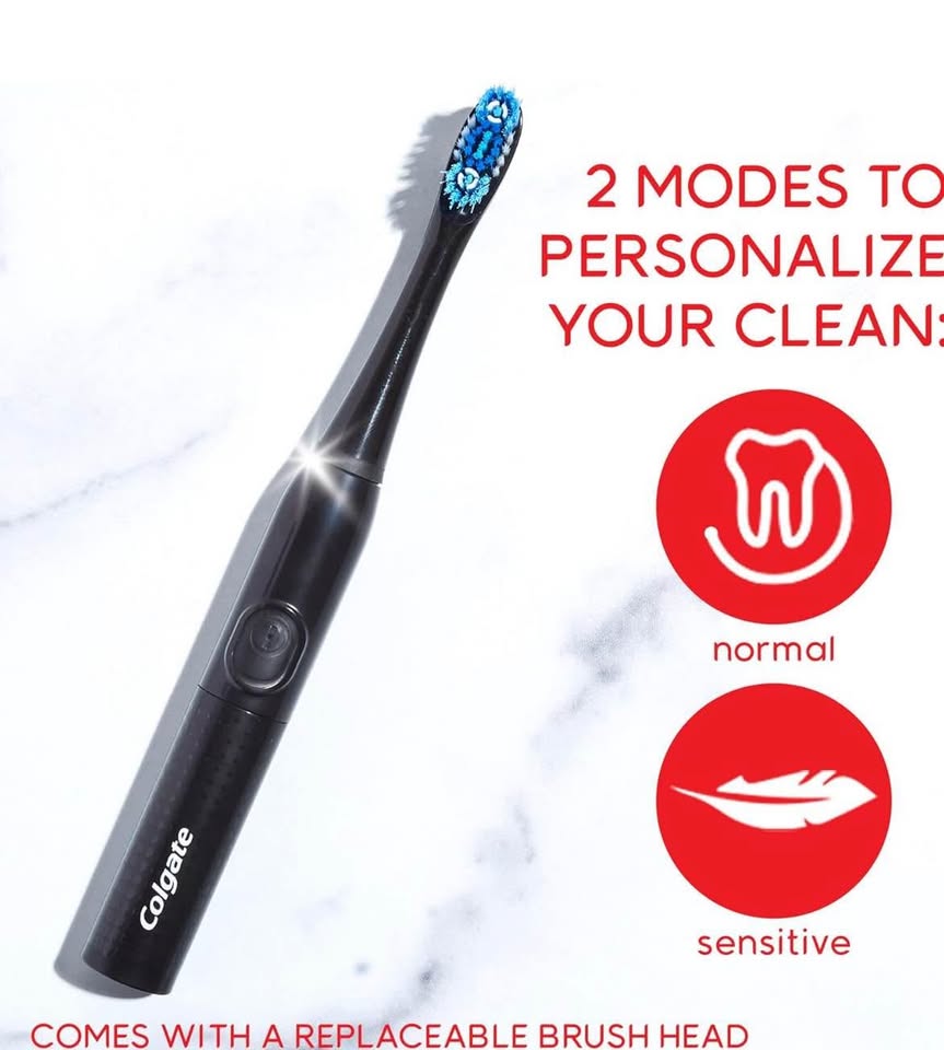 Colgate Optic White Pro Series Sonic Toothbrush, Black - photo 2