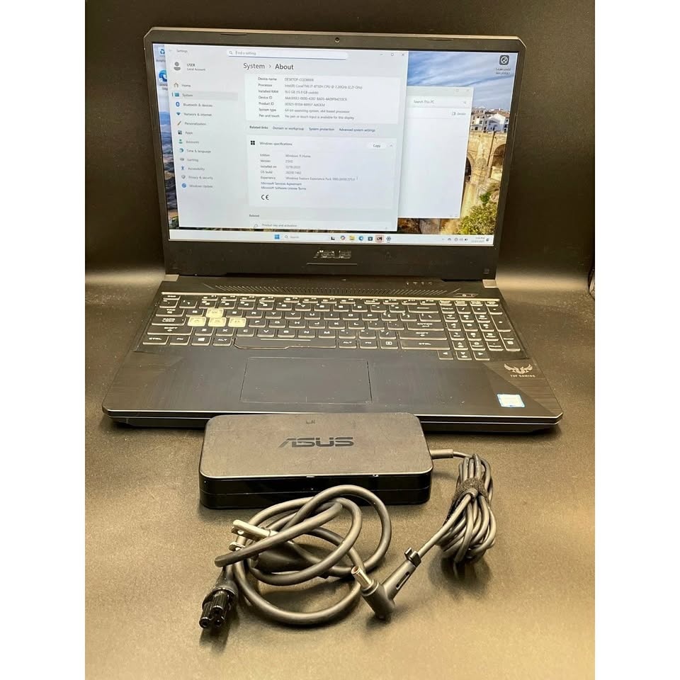 ASUS TUF i7 Gaming Laptop GTX 1050