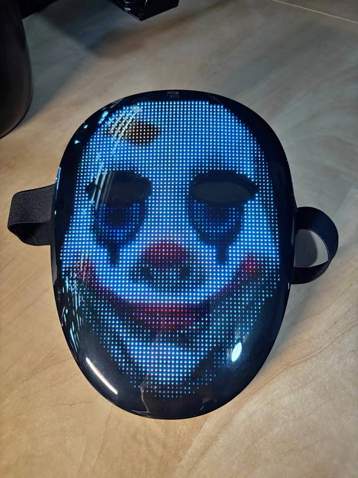 Led Mask HD with WIFI Programmable Video Play