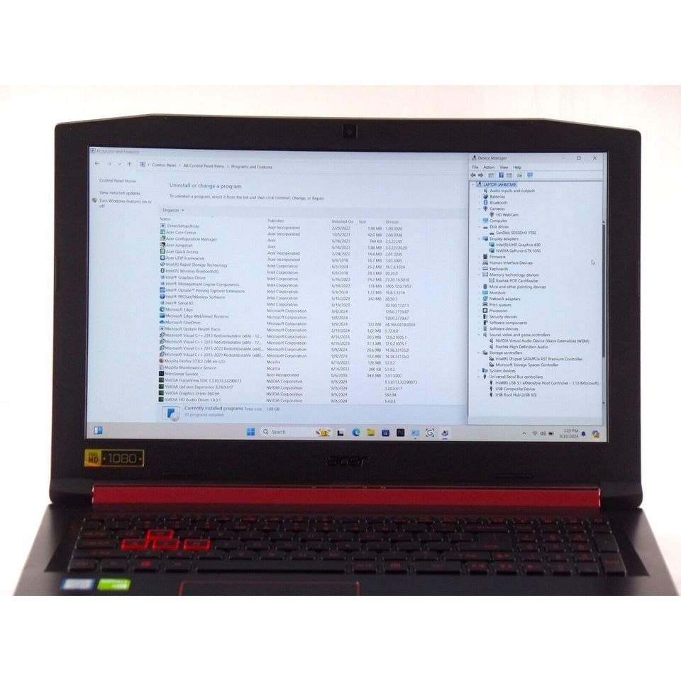 ACER Nitro 5 Core i5 GTX 1050 16GB 256GB NVMe - photo 5