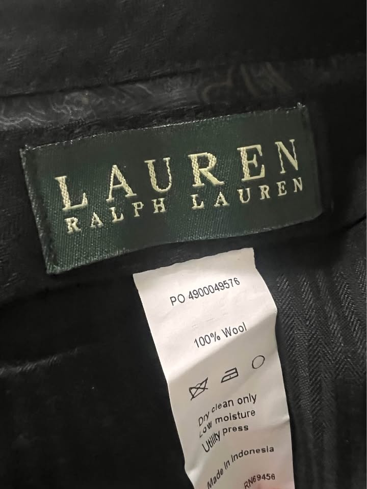 NWT Ralph Lauren UltraFlex 100% Wool Dress Pants - Size 38W x 32 - photo 3