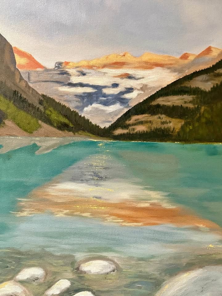 Lake Louise – Original Oil Painting
