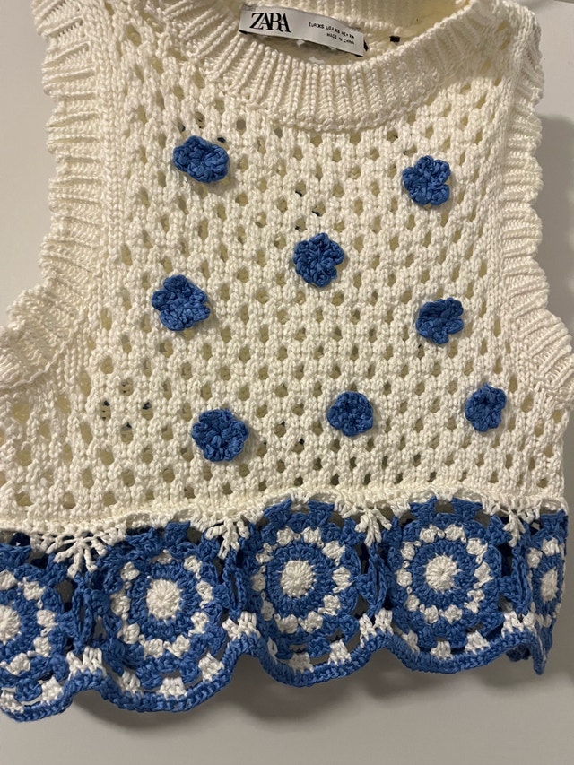 Zara Crochet Vest