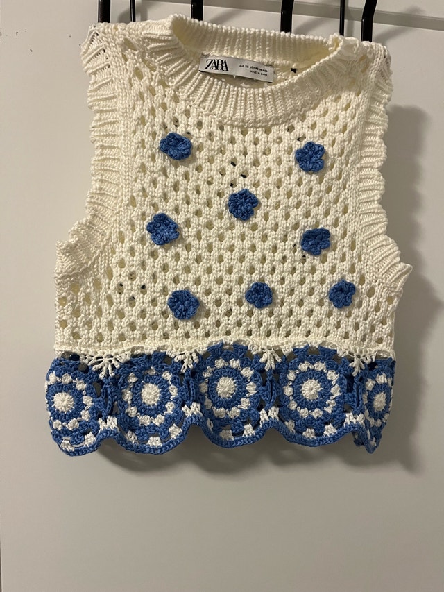 Zara Crochet Vest - photo 3