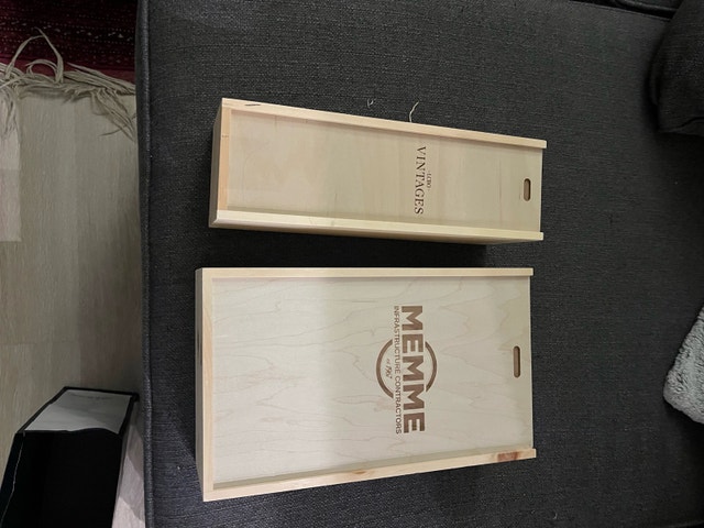 Wooden Wine Boxes