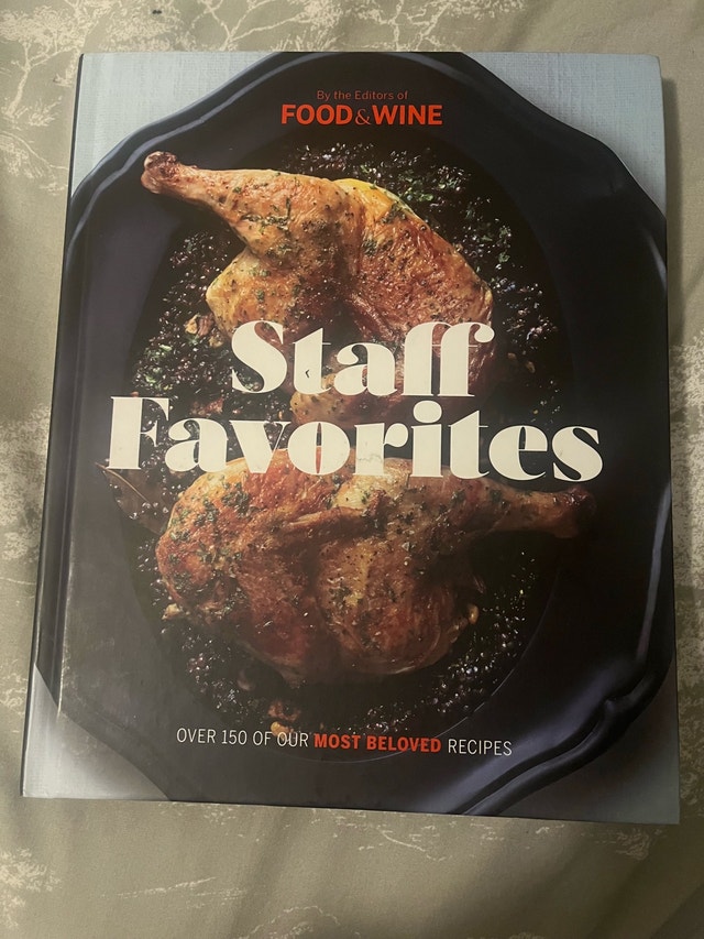 Food & Wine Staff Favorites Cookbook