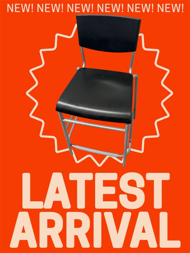 Black Stacking Chairs