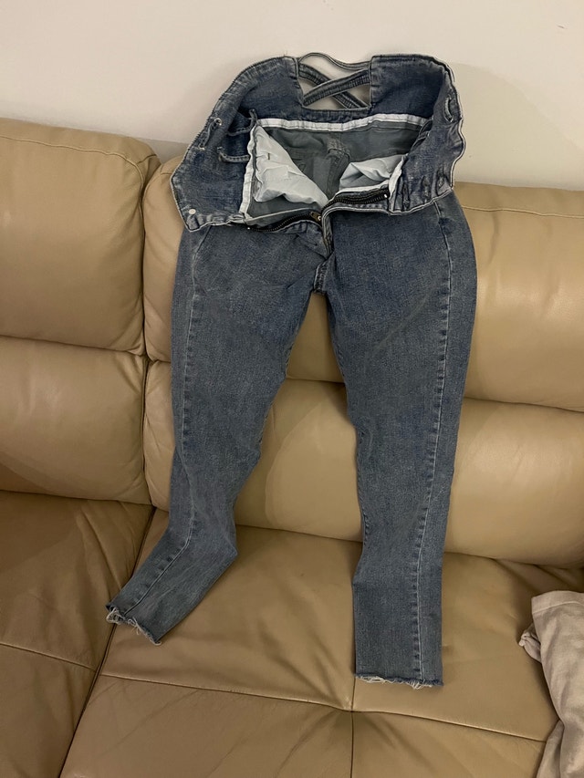 Denim Overalls - photo 4