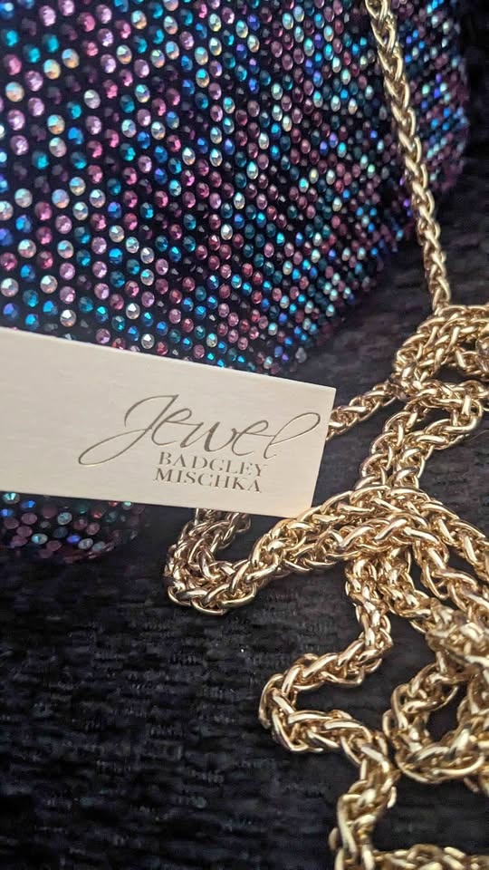Badgley Mischka JEWEL Evening Handbag NEW!