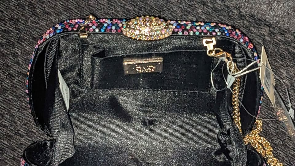 Badgley Mischka JEWEL Evening Handbag NEW! - photo 5