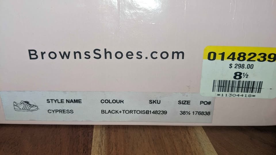 Browns Couture Leather Shoes US 8 or UK 38.5 New! - photo 3