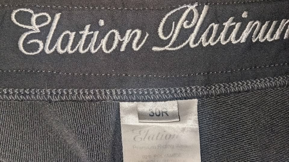 Elation Women's Platinum Dark grey breeches SZ 30 Reg in great c - photo 2