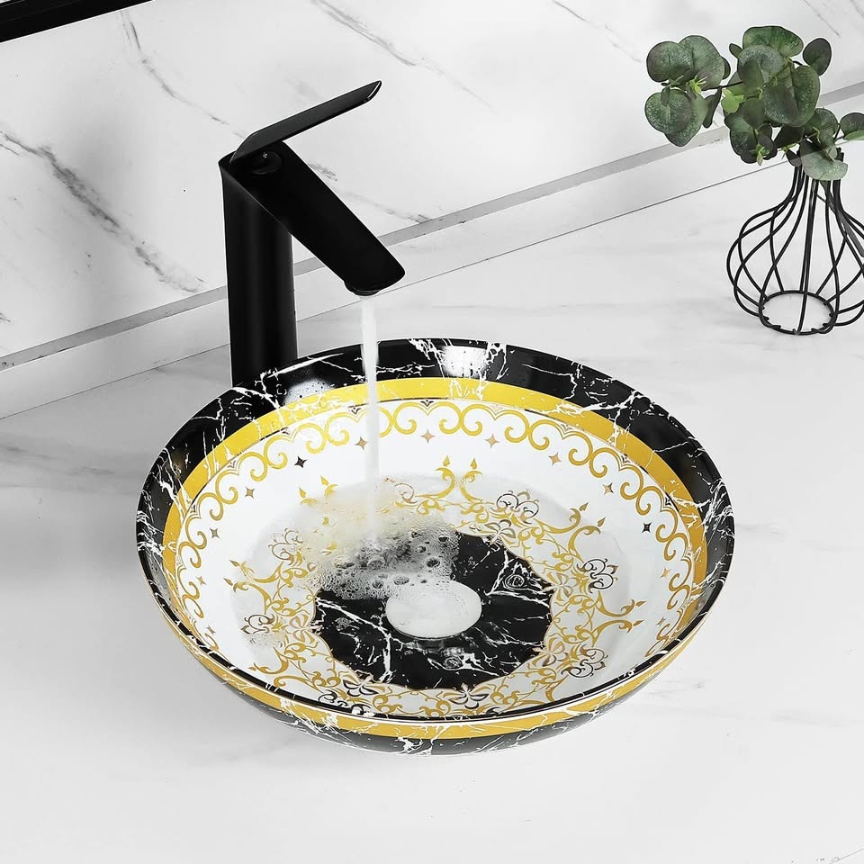 Tysun Round Vessel Countertop Bathroom Sink - photo 2