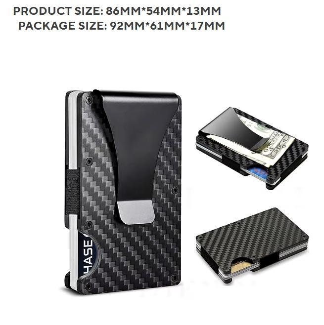 Slim Wallet For Men - Front Pocket RFID Blocking