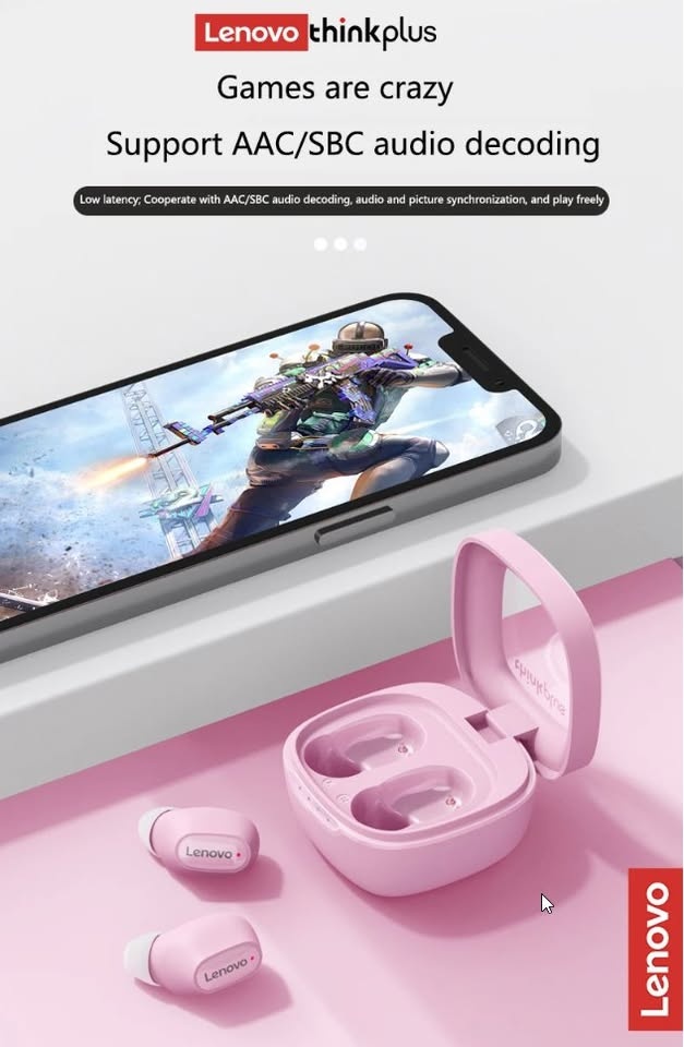 Lenovo Thinkplus Earphone Bluetooth Headphones - New - photo 2
