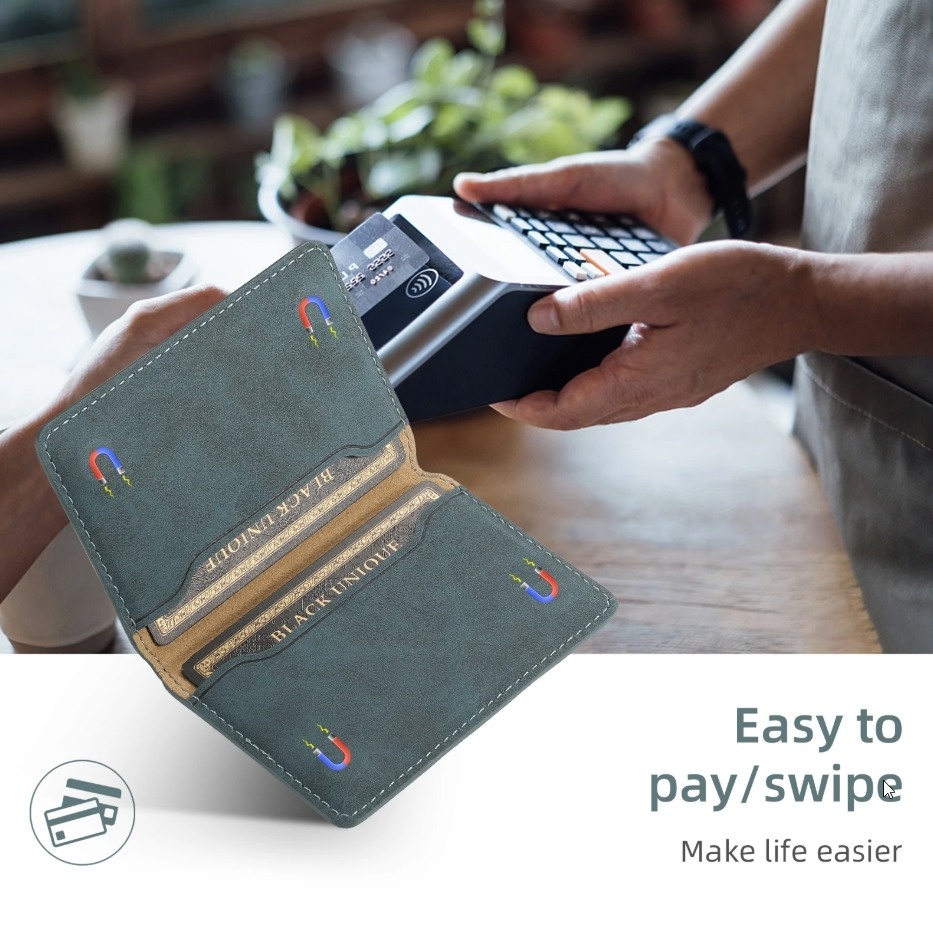 Magsafe Wallet for Iphone Artificial leather credit card holder - photo 3