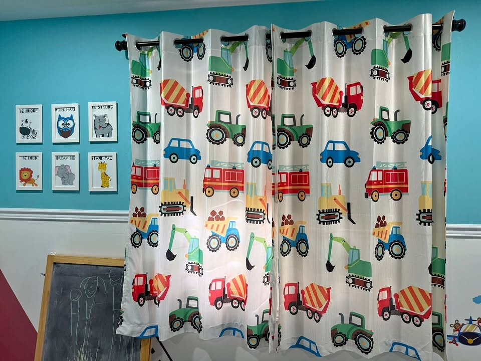 Kids room decor / Kids room curtain
