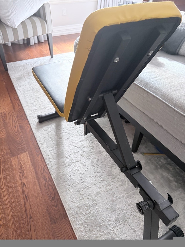 Workout exercise folding bench - photo 2