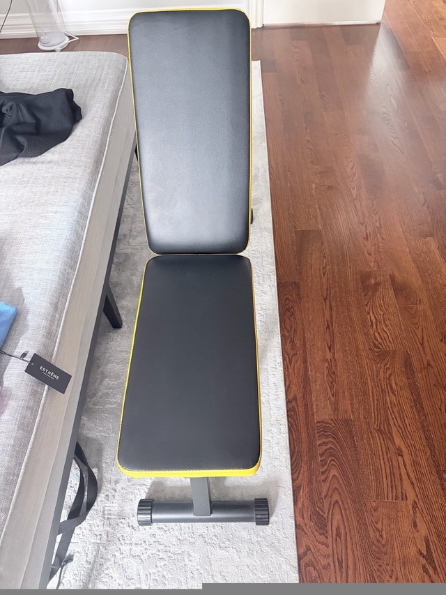 Workout exercise folding bench - photo 3