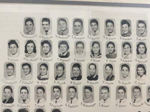 Rare Class Portrait P.S. 76 The Bronx (1958) - photo 5