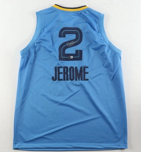 Ty Jerome Signed Jersey Beckett Witnessed Grizzlies XL