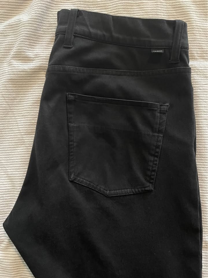 Men’s Black Slim Fit Pants Frank & Oak - photo 4
