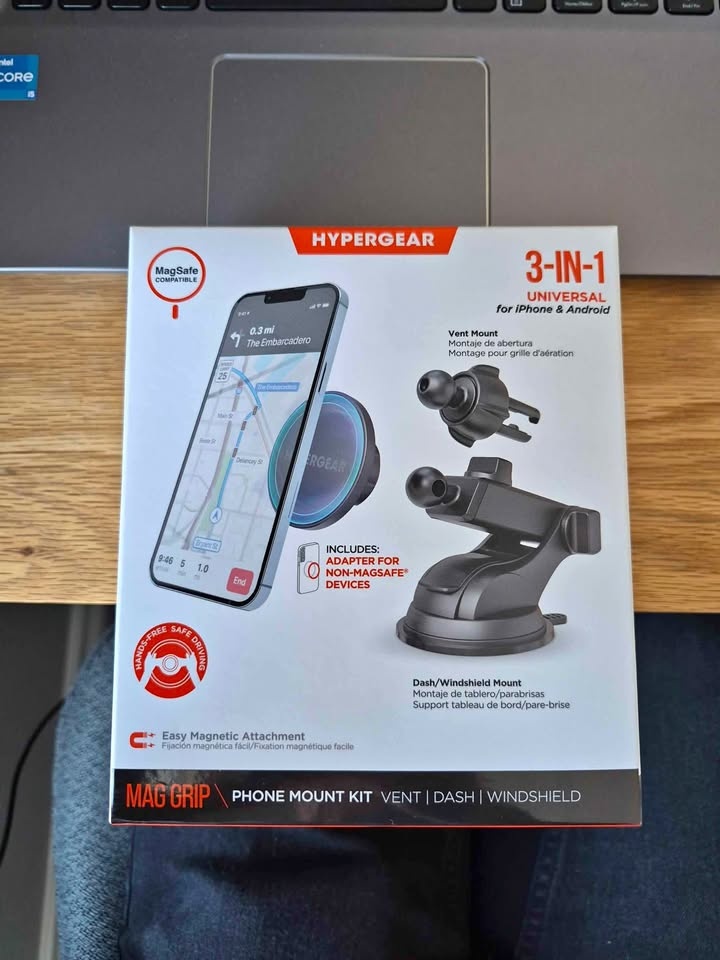 Hypergear magnetic phone mount or holder