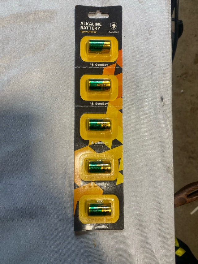 10-pack 6V Alkaline Battery 4LR44