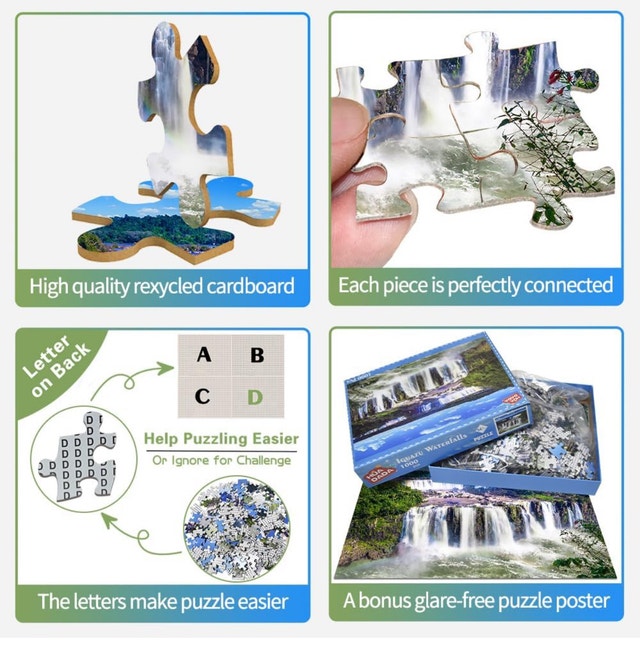 1000 Piece Puzzle Iguazu Falls - photo 3