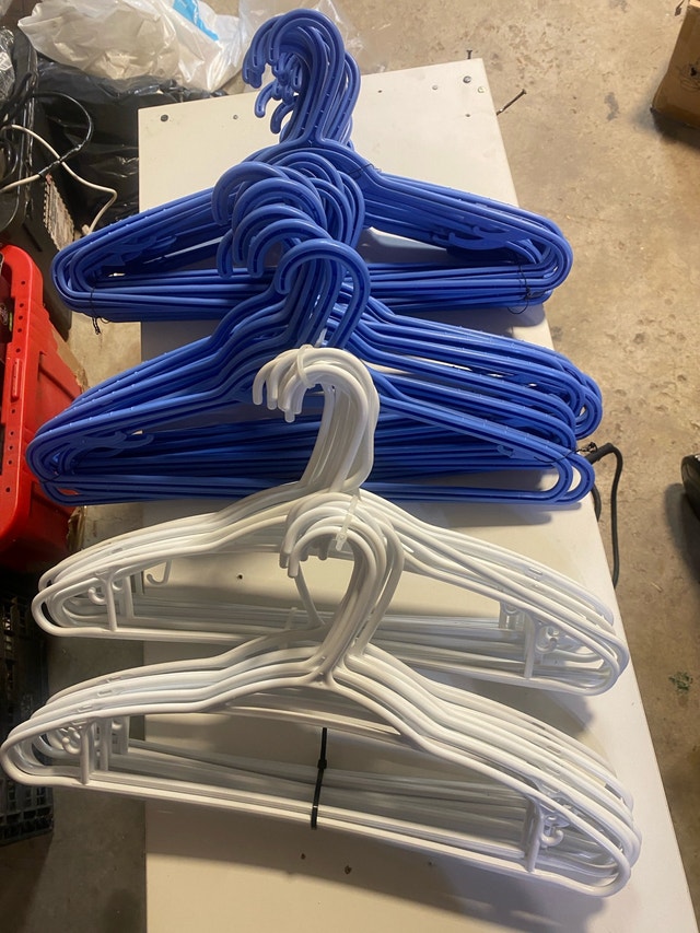 50 Mix Pack Plastic Clothes Hanger