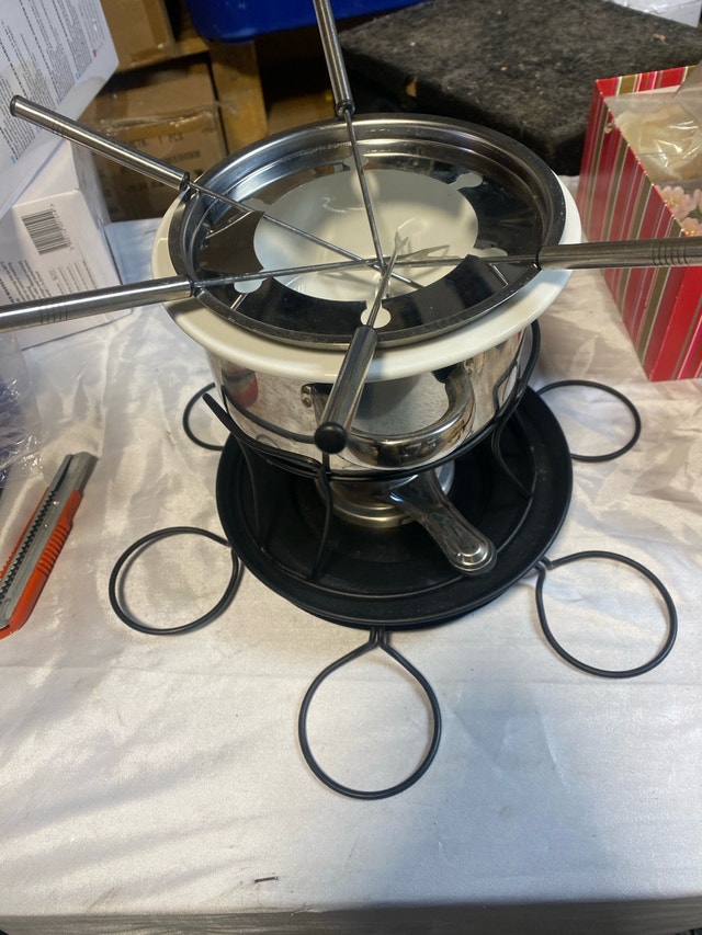 Toque Classic Stainless Steel Fondue Set