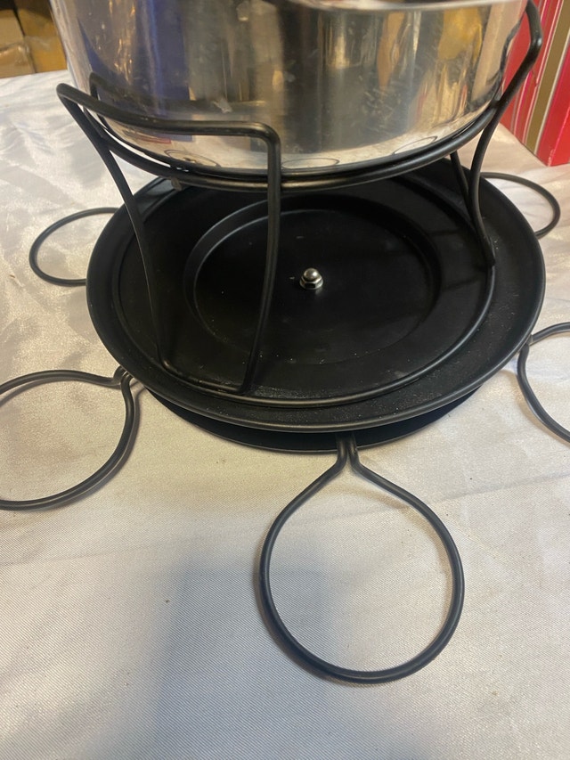 Toque Classic Stainless Steel Fondue Set - photo 2