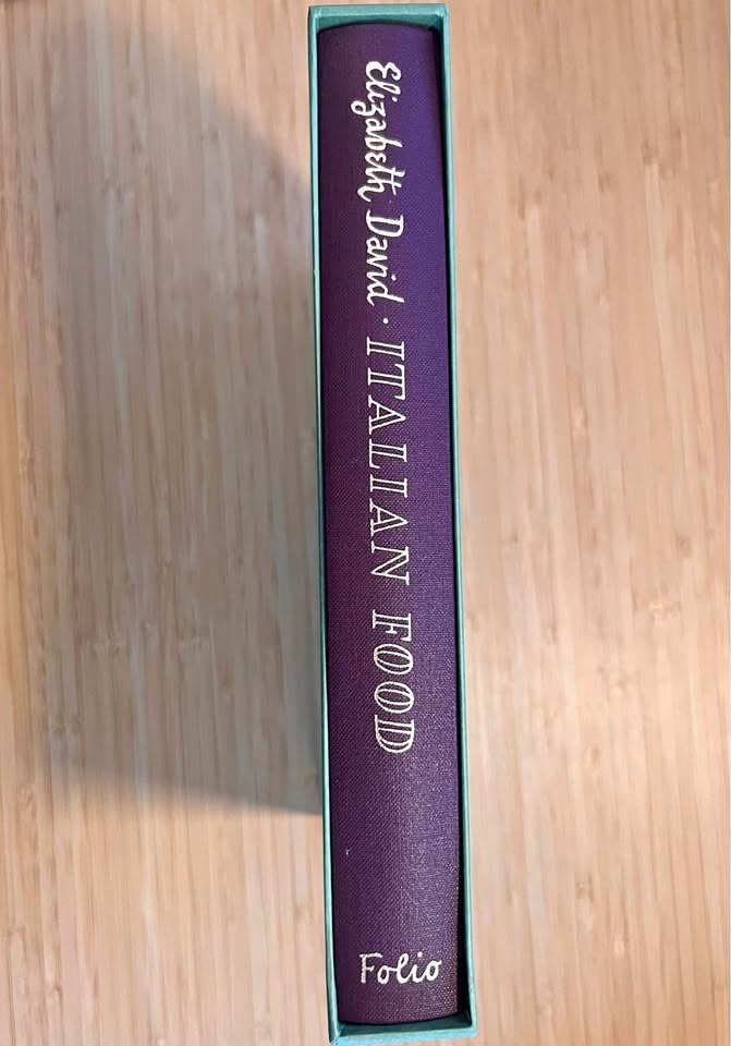 Italian Food by Elizabeth David - The Folio Society