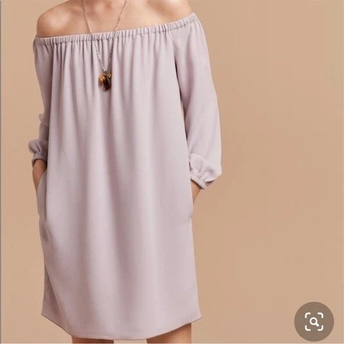 Aritzia Wilfred Duree Dress Gray XXS