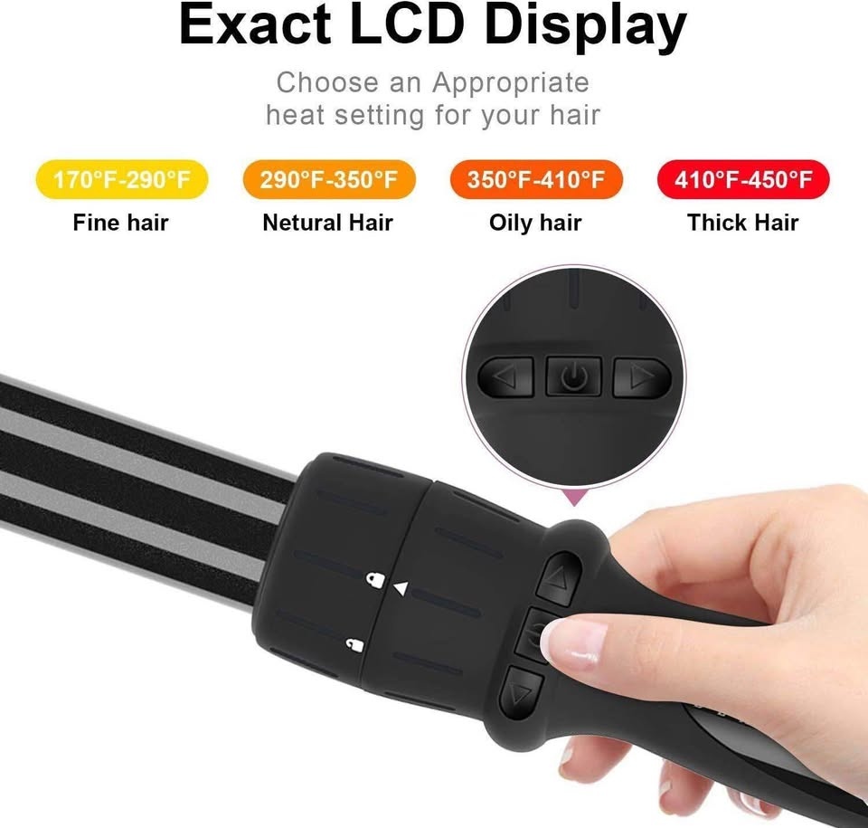 PARWIN PRO BEAUTY 7 in 1 Curling Wand Set - photo 3
