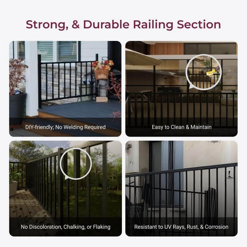 CR Fence & Rail Metal Railing for Deck - photo 4