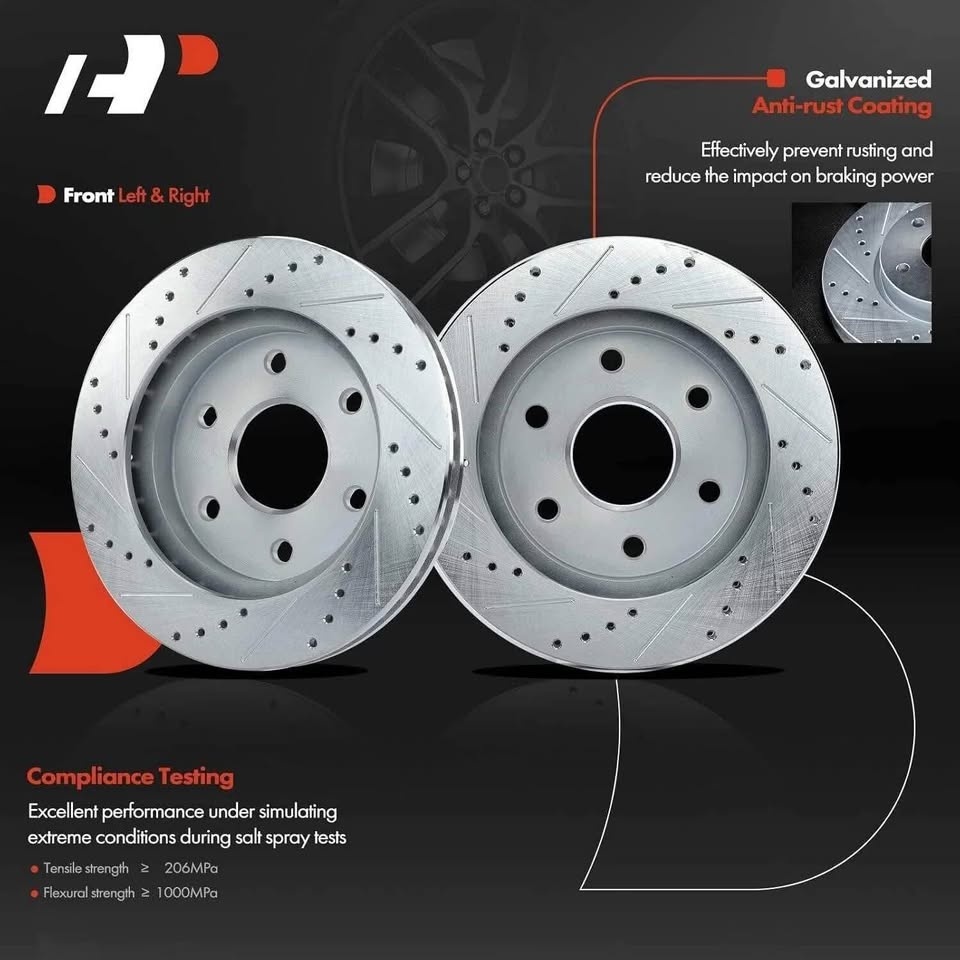 A-Premium Front Brake Rotors - photo 3