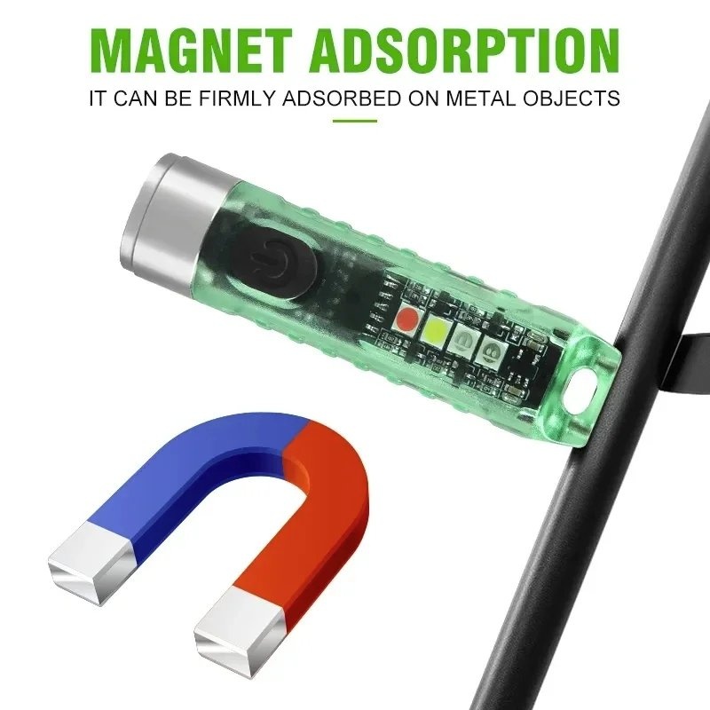 Multi-function Mini EDC LED Flashlight - photo 4