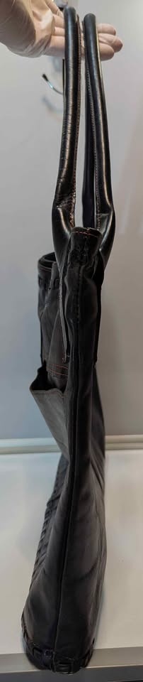 Blaqué Leather Tote - Black - photo 3