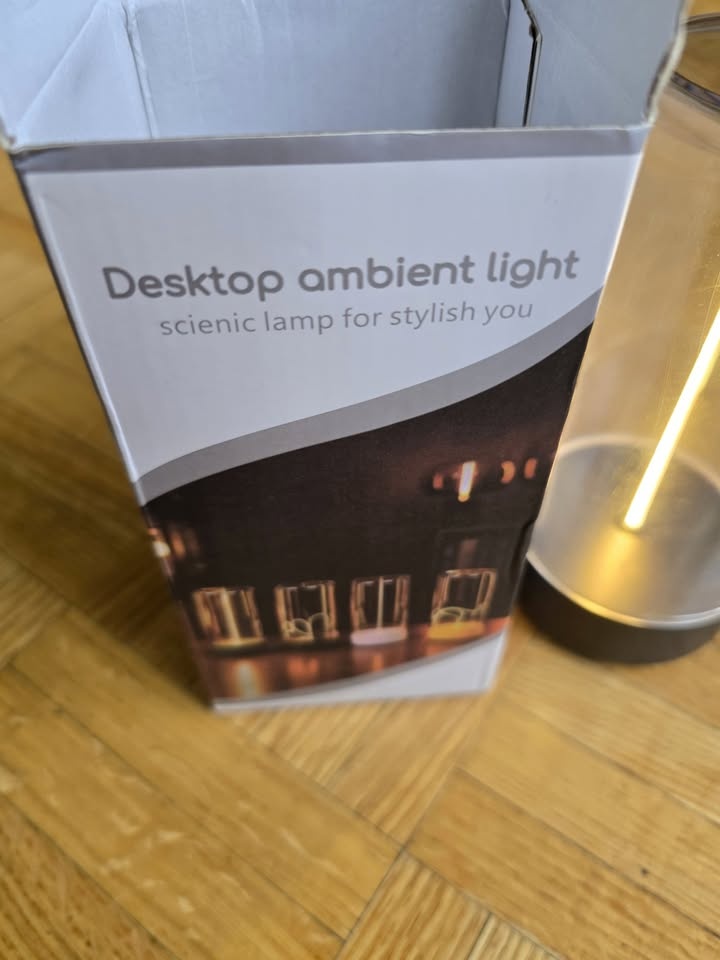 Portable quantum wire ambient magnetic light lamp desk light - photo 4