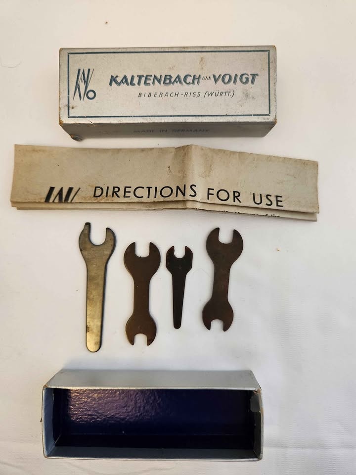 Kaltenbach & Voigt 137 Tools & Instructions