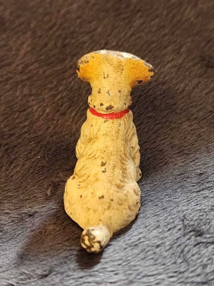Antique Cast Iron Hubley Wirehaired Terrier #1 - photo 5
