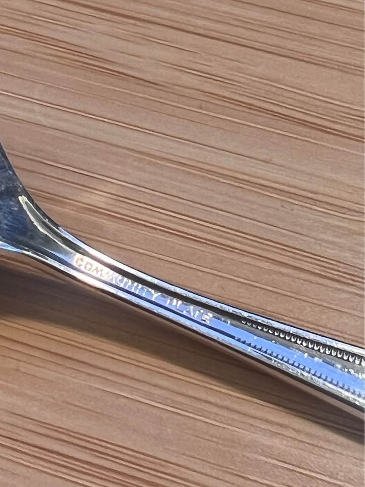 Set of 11 - Community Plate Tea Spoons Silver Plated - photo 3