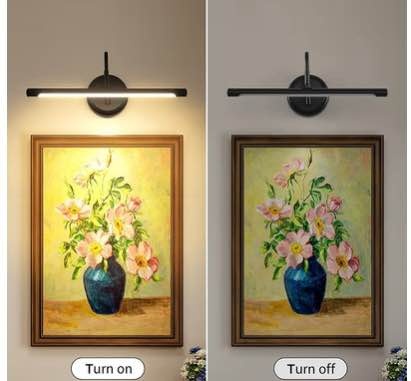 JOOSENLUX LED Picture Light Hardwired Matte Black - photo 2
