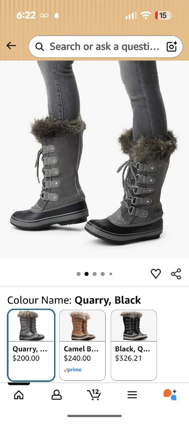 Size 5 Sorel winter boots - photo 4