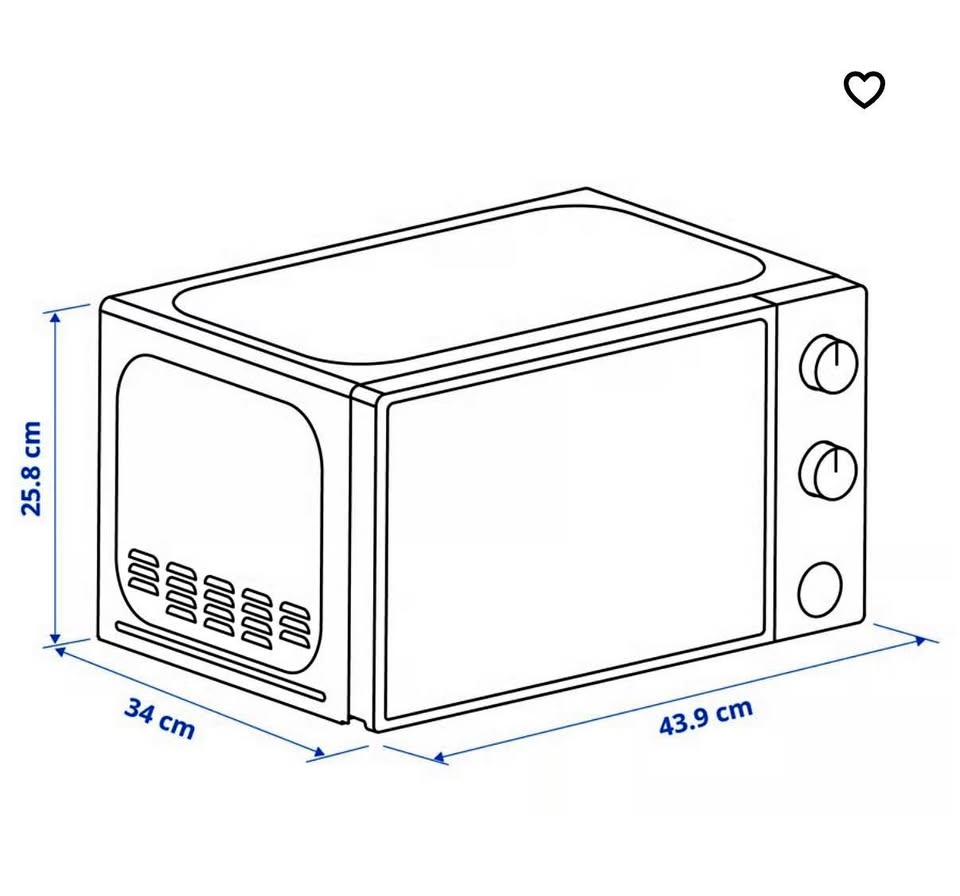 IKEA Microwave (white) — $75 OBO