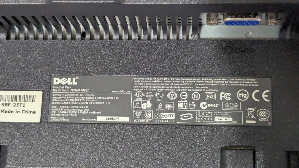 Dell E176FPM - photo 4