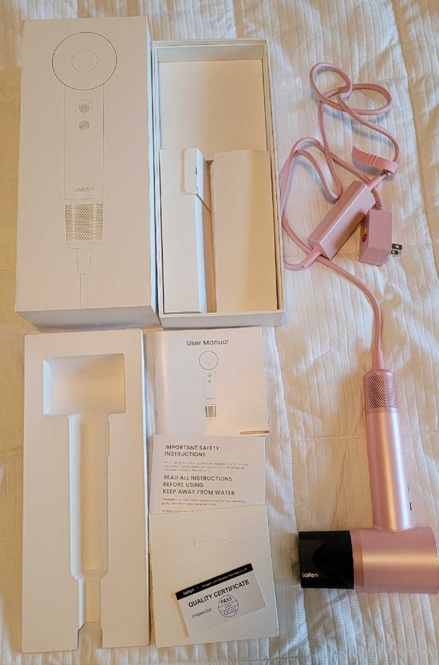 Hairdryer Laifen Swift (Pink) 1400W - Like New! (See Video) - photo 5