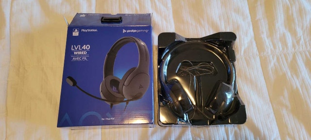 PDP Gaming LVL40 Headset for PS4, PS5 and PC