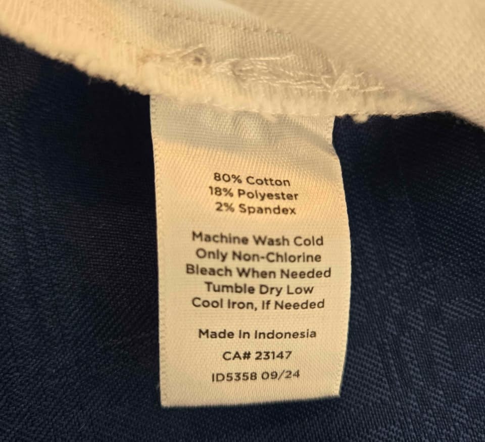 White Denim Wide Leg Jeans, Size 20W - photo 5